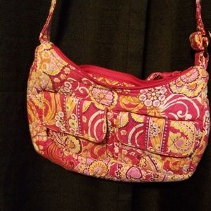 Vera Bradley Raspberry Fizz Crossbody Bag
